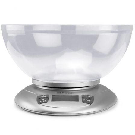 Báscula de Cocina Electrónica Orbegozo PC 2017 A/ hasta 3.5kg/ Plata