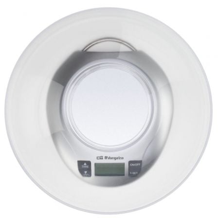 Báscula de Cocina Electrónica Orbegozo PC 2017 A/ hasta 3.5kg/ Plata