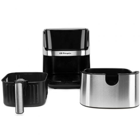 Freidora por Aire Airfryer / Sin Aceite Orbegozo FDR 67/ 1700W/ Capacidad 5.5L
