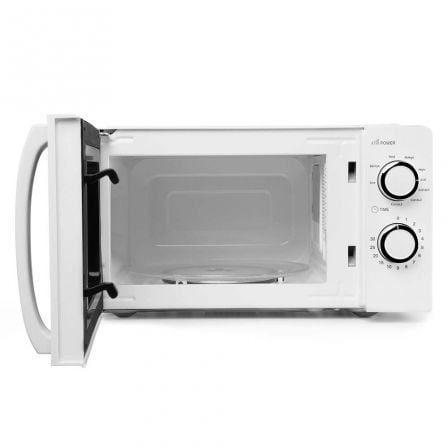 Microondas Orbegozo MIG 2130/ 700W/ Capacidad 20L/ Función Grill/ Blanco