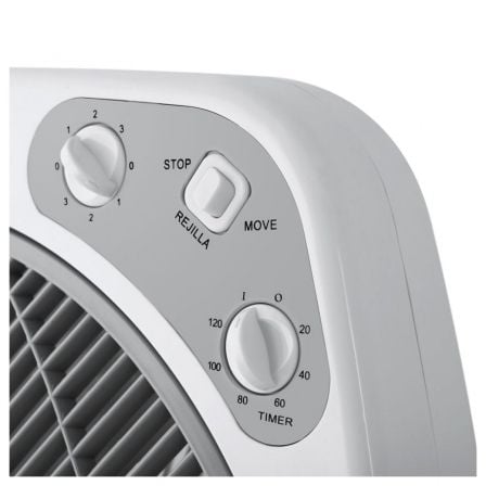 Ventilador de Suelo Orbegozo Box Fan BF 0140/ 60W/ 4 Aspas 40cm/ 3 velocidades