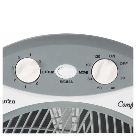 Ventilador de Suelo Orbegozo Box Fan BF 1030/ 45W/ 5 Aspas 30cm/ 3 velocidades