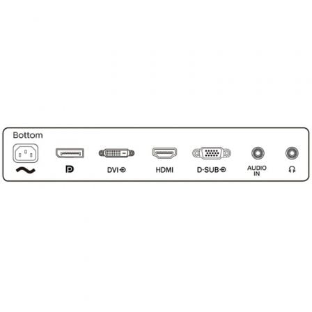 Monitor Profesional Philips S-Line 242S1AE 23.8"/ Full HD/ Multimedia/ Regulable en altura/ Negro
