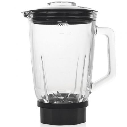 Batidora de vaso Princess Black Steel 212092/ 1000W/ 4 Velocidades/ Capacidad 1.5L