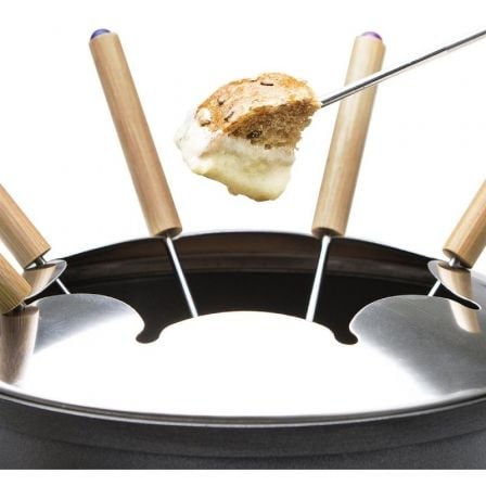 Fondue Eléctrica Princess 173025/ 800W/ 8 Tenedores