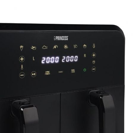 Freidora por Aire Airfryer / Sin Aceite Princess Double Basket Airfryer 182068/ 2400W/ Capacidad 8L