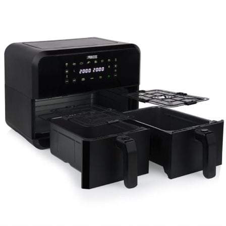 Freidora por Aire Airfryer / Sin Aceite Princess Double Basket Airfryer 182068/ 2400W/ Capacidad 8L