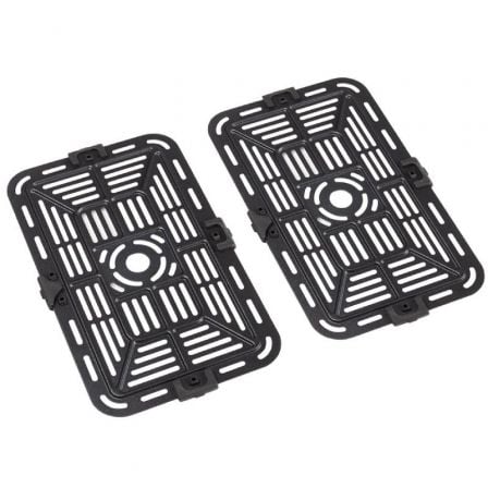 Freidora por Aire Airfryer / Sin Aceite Princess Double Basket Airfryer 182074/ 2400W/ Capacidad 8L