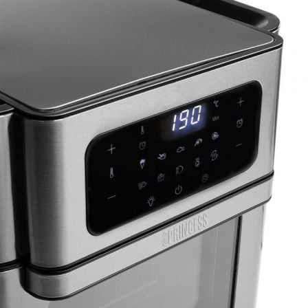 Mini Horno/ Freidora por Aire Princess Aerofryer 182065/ 1500W/ Capacidad 10L