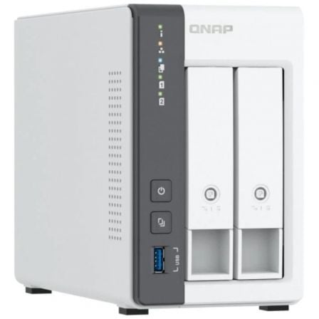 NAS QNAP TS-216G/ 2 Bahías 3.5"- 2.5"/ 4GB DDR4/ Formato Torre