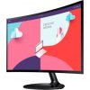 Monitor Profesional Curvo Samsung Essential Monitor S3 S36C S27C360EAU/ 27"/ Full HD/ Negro