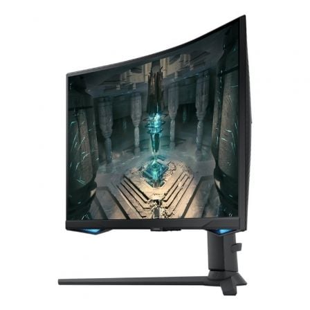 Smart Monitor Gaming Curvo Samsung Odyssey G6 S27BG650EU 27"/ QHD/ 1ms/ 240Hz/ VA/ Multimedia/ Regulable en altura/ Smart TV/ Negro