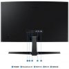 Monitor Curvo Samsung Essential Monitor S3 S27D366GAU/ 27"/ Full HD/ Negro
