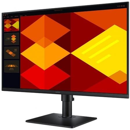 Monitor Profesional Samsung Essential Monitor S4 S27D400GAU/ 27"/ Full HD/ Regulable en altura/ Negro