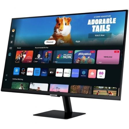 Smart Monitor Samsung M5 S27DM502EU 27"/ Full HD/ Multimedia/ Smart TV/ Negro