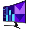 Monitor Profesional Curvo Samsung Essential S3 S39GD S32D396GAU 32"/ Full HD/ Multimedia/ Negro y Plata