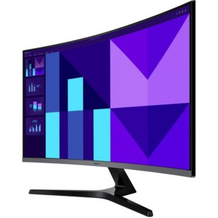 Monitor Profesional Curvo Samsung Essential S3 S39GD S32D396GAU 32"/ Full HD/ Multimedia/ Negro y Plata