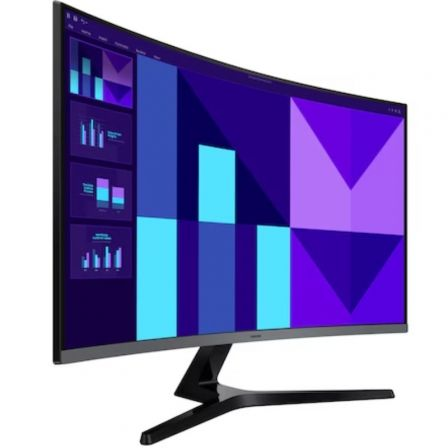Monitor Profesional Curvo Samsung Essential S3 S39GD S32D396GAU 32"/ Full HD/ Multimedia/ Negro y Plata
