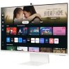 Smart Monitor Samsung M8 S32DM801UU 32"/ 4K/ Multimedia/ Regulable en altura/ Smart TV/ Webcam/ Blanco