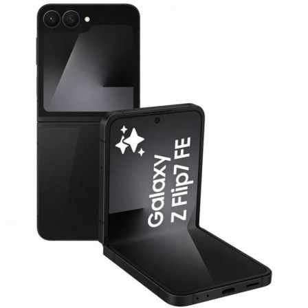 Smartphone Samsung Galaxy Z Flip7 FE 8GB/ 128GB/ 6.7"/ 5G/ Negro