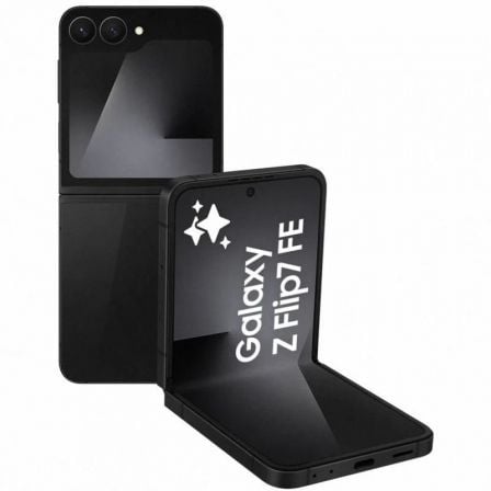 Smartphone Samsung Galaxy Z Flip7 FE 8GB/ 256GB/ 6.7"/ 5G/ Negro