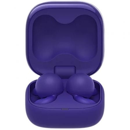 Auriculares Bluetooth Sony LinkBuds Open con estuche de carga/ Autonomía 8h/ Violetas