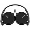 Auriculares Sony MDR-ZX110B/ Jack 3.5/ Negros