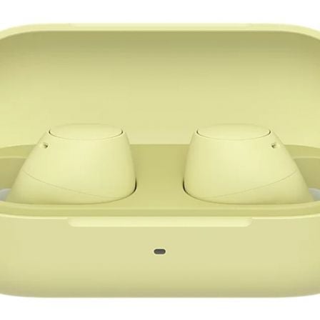 Auriculares Bluetooth Sony WF-C510 con estuche de carga/ Autonomía 5h/ Amarillos