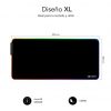Alfombrilla Subblim MP-02RGB01 LED RGB XL/ 800 x 300 x 4 mm