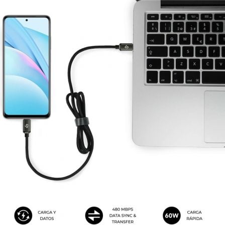 Cable USB 2.0 Tipo-C Subblim Optimus/ USB Tipo-C Macho - USB Tipo-C Macho/ Hasta 60W/ 480Mbps/ 1m/ Negro