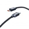 Cable USB 2.0 Tipo-C Subblim Optimus/ USB Tipo-C Macho - USB Tipo-C Macho/ Hasta 60W/ 480Mbps/ 2m/ Negro