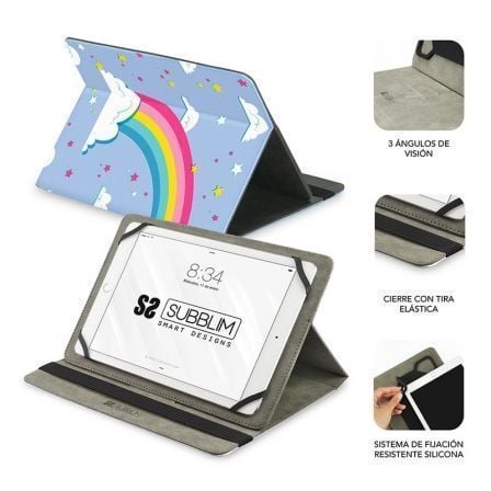 Funda Subblim Trendy Case Unicorn para Tablets de 9.6"-11"