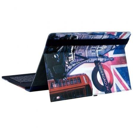 Funda con Teclado Subblim Keytab Pro USB England para Tablets de 10.1"-11"
