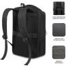 Mochila Subblim Business V2 AP Backpack para Portátiles hasta 15.6"/ Puerto USB/ Negra