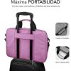 Mochila Subblim Air Padding Laptop Bag para Portátiles hasta 15.6"/ Rosa