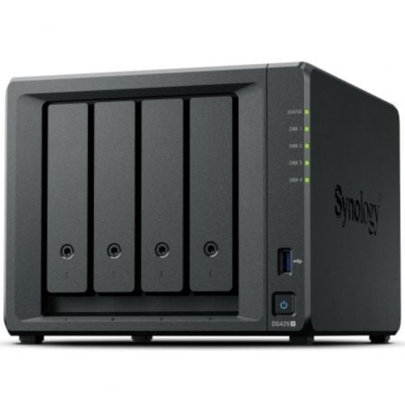 NAS Synology Diskstation DS425+/ 4 Bahías 3.5"- 2.5"/ 6GB DDR4/ Formato Torre