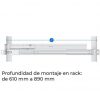Raíles de rack deslizantes para servidores Synology Rail Kit RKS-02