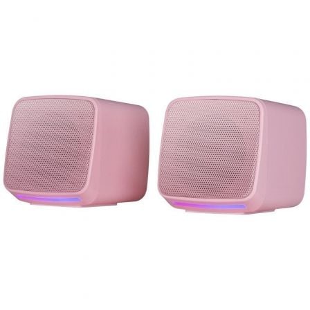 Altavoces Mars Gaming MS-PRO/ 10W/ 1.0/ Rosas
