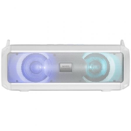 Altavoz Portátil / Barra de Sonido con Bluetooth Mars Gaming MSB-XT/ 20W/ 2.0/ Blanca