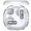 Auriculares Bluetooth Mars Gaming MHIB2 con estuche de carga/ Autonomía 7h/ Blancos