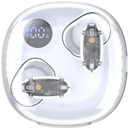 Auriculares Bluetooth Mars Gaming MHIB2 con estuche de carga/ Autonomía 7h/ Blancos