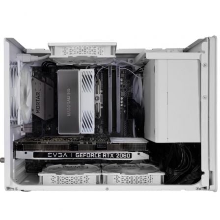 Caja Gaming Minitorre Mars Gaming MC-XPRO/ Blanca