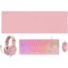 Pack Gaming Mars Gaming MCP-RGB3P/ Teclado RGB + Ratón Óptico + Alfombrilla XXL + Auriculares