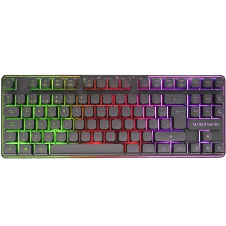 Pack Gaming Mars Gaming MCPWTKL/ Teclado Inalámbrico + Ratón Inalámbrico + Alfombrilla