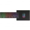 Pack Gaming Mars Gaming MCPWX/ Teclado Inalámbrico + Ratón Inalámbrico + Alfombrilla
