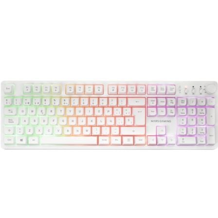 Pack Gaming Mars Gaming MCPWX/ Teclado Inalámbrico + Ratón Inalámbrico + Alfombrilla