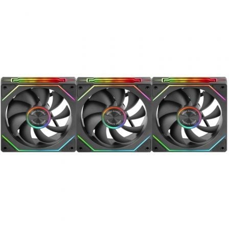 Pack 3 Ventiladores Mars Gaming MF-LINKFINITYKIT2/ 12cm/ ARGB