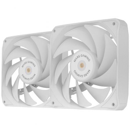 Pack 2 Ventiladores Mars Gaming MF-NCLX2/ 12cm