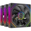 Pack 3 Ventiladores Invertidos Mars Gaming MF-LINKFINITYKIT2R/ 12cm/ ARGB