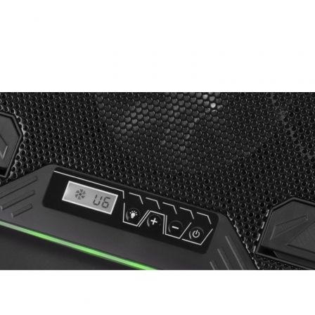 Soporte Refrigerante Mars Gaming MNBC6 para Portátiles hasta 19"/ Iluminación LED